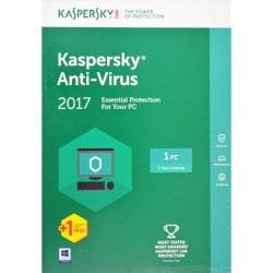 Kaspersky Anti-Virus 2017 (KAV) 1pc/1 year